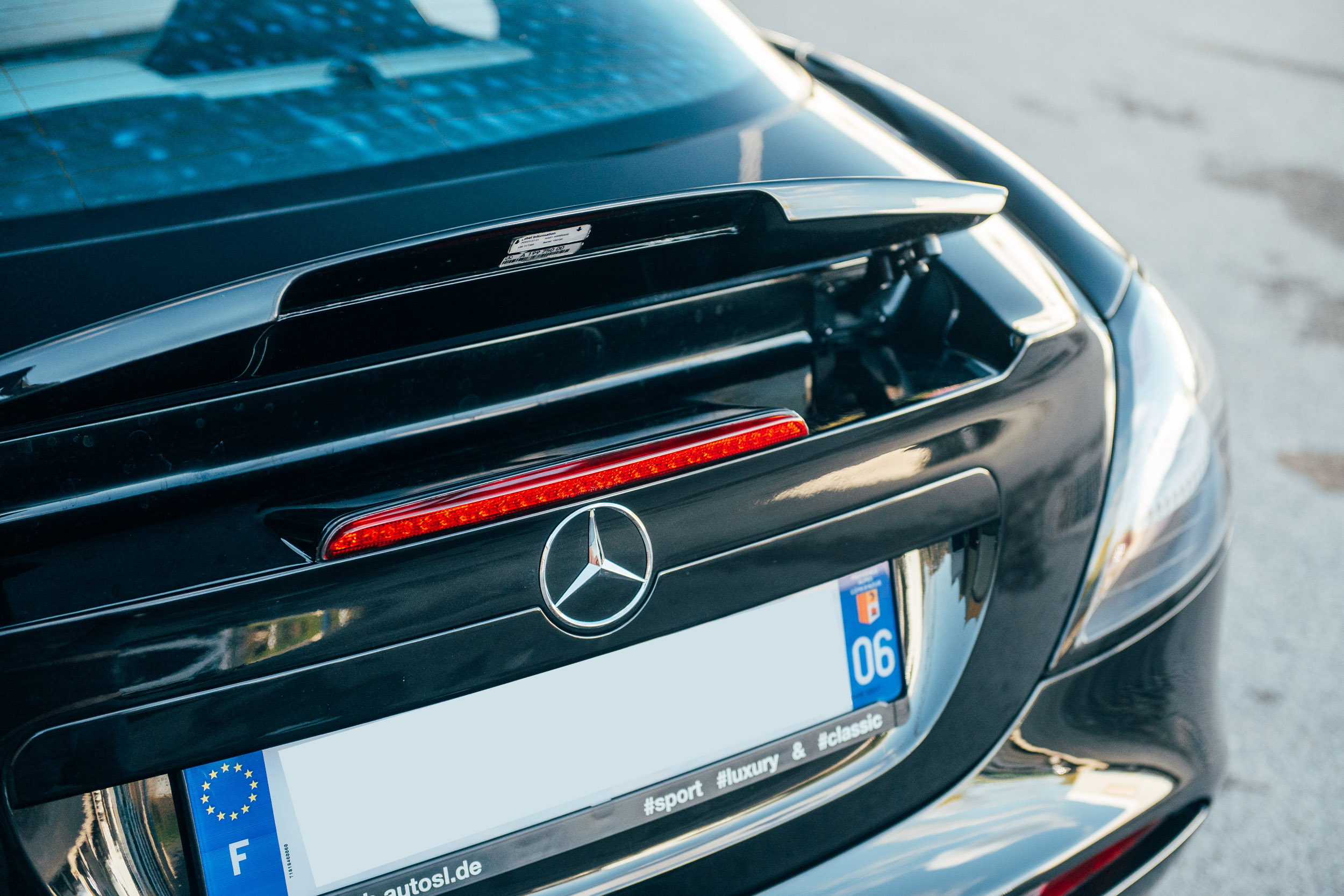 MERCEDES SLR McLaren V8 5.4 626 – COLLECTOR – noir crystal – Image 49