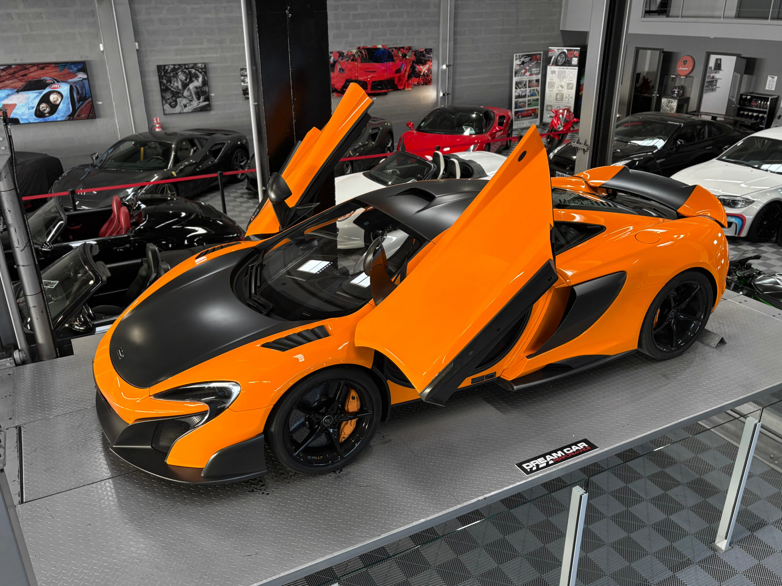 MCLAREN 675 LT MSO – TVA apparente – PPF – ROOF SCOOP