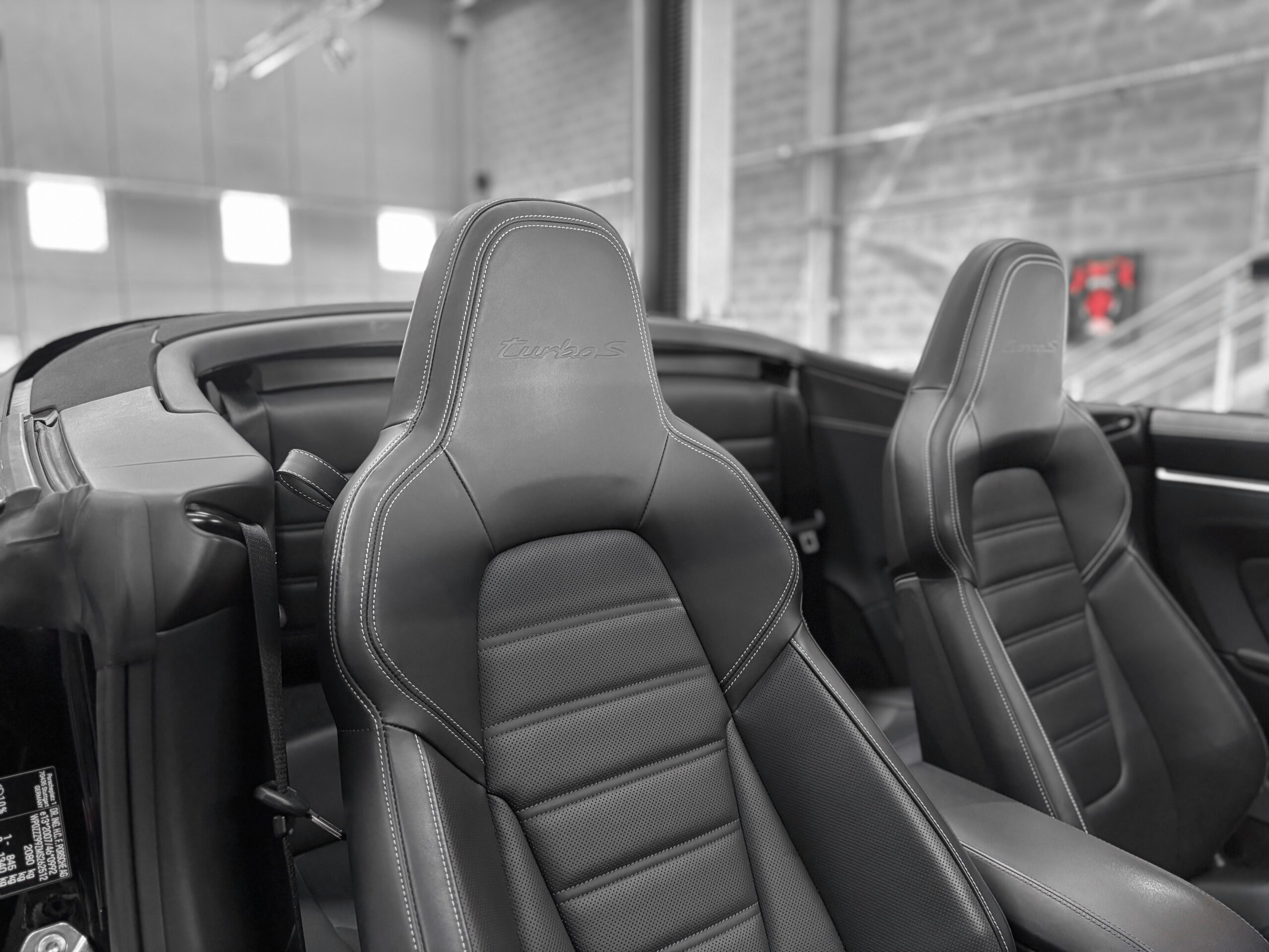 PORSCHE 992 TURBO S CABRIOLET – ecotaxe payée – lift - carbone – Image 13