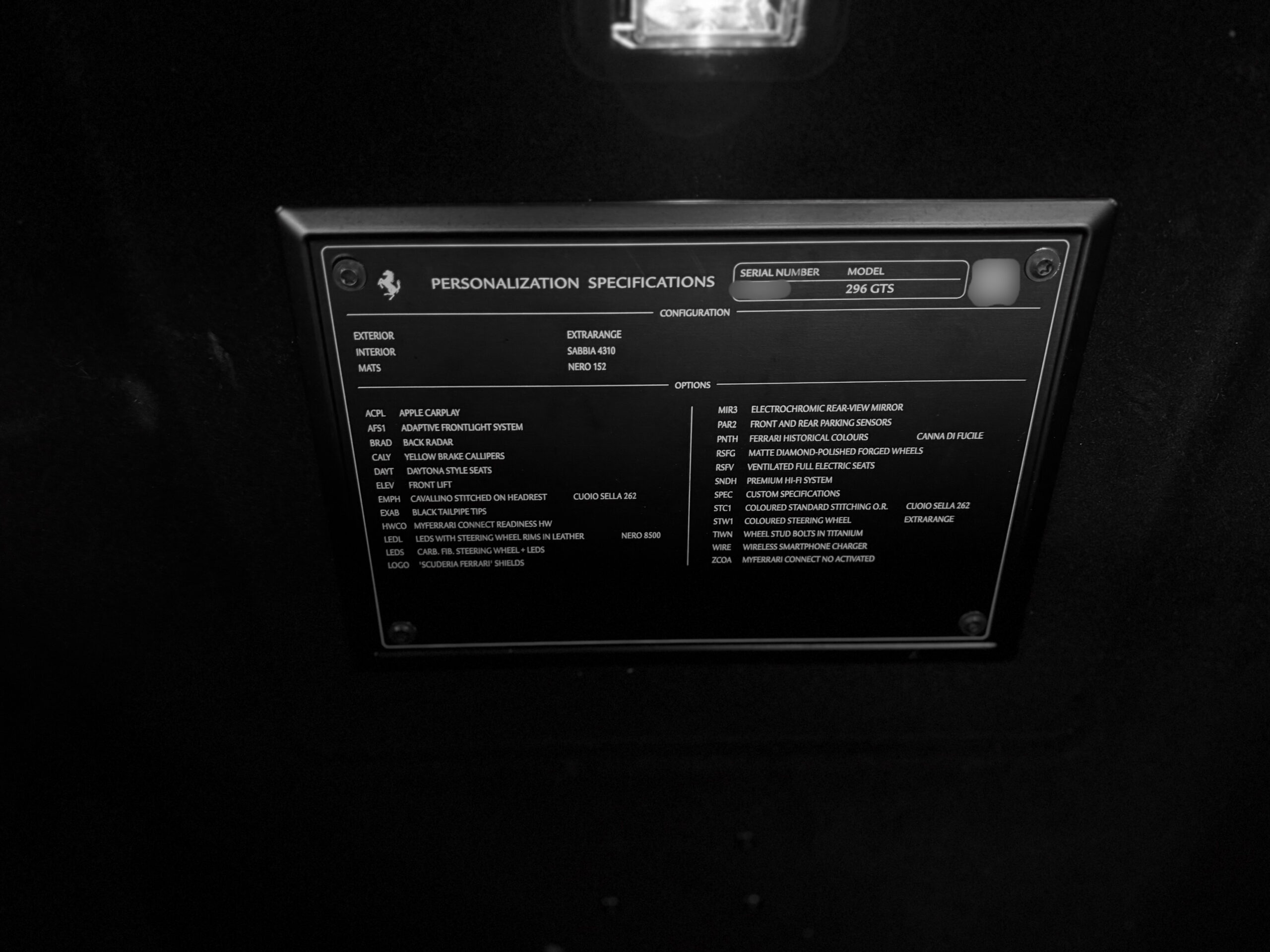 FERRARI 296 GTS – Première main – PPF – Image 28