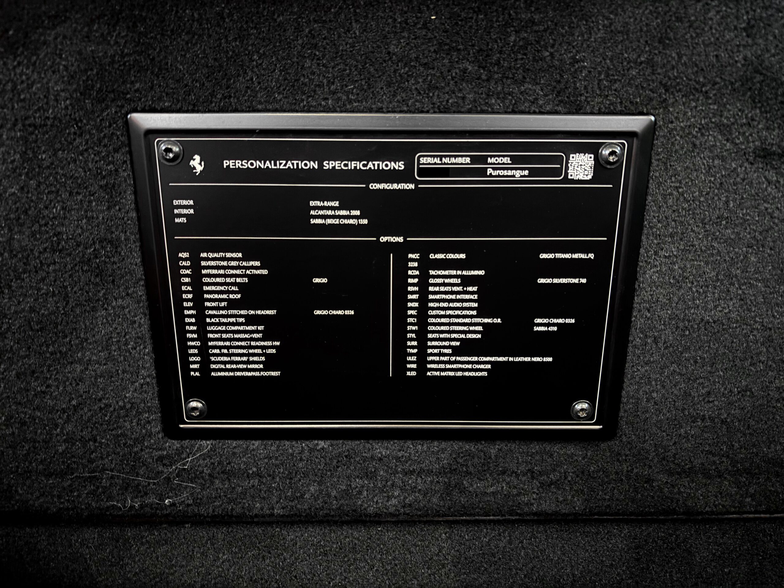 FERRARI PUROSANGUE – TVA apparente – malus payé - PPF – Image 50