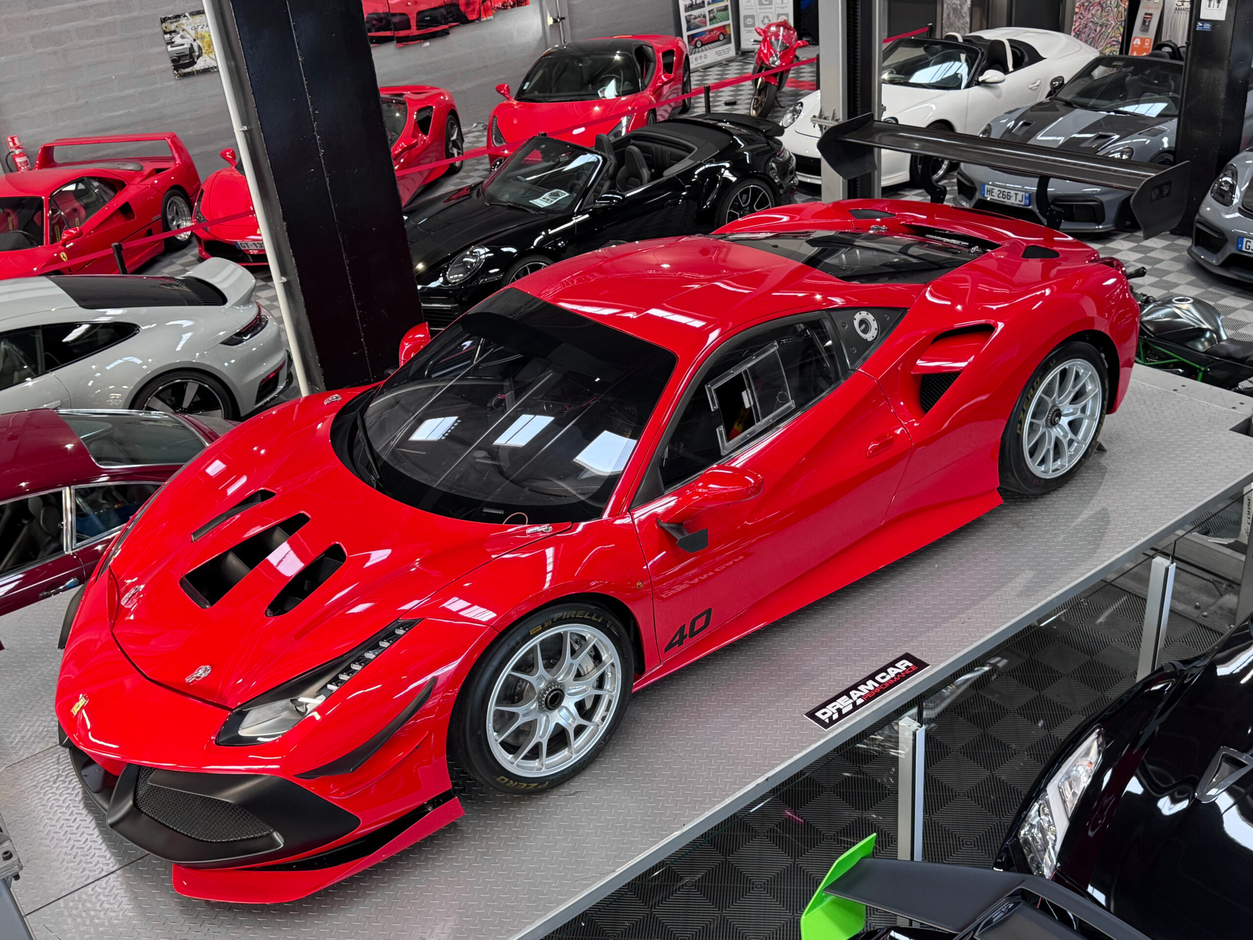 FERRARI 488 CHALLENGE EVO – TVA apparente