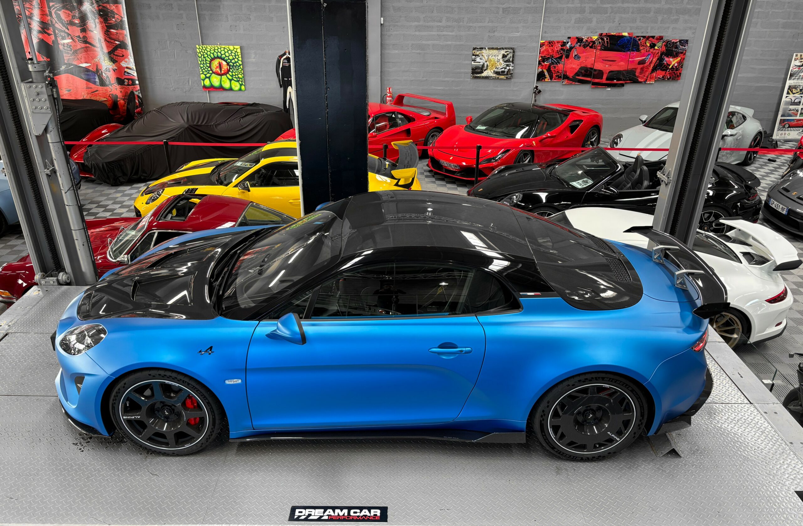 ALPINE A110 R – BLEU RACING mat – PPF – PREMIERE MAIN – Image 3