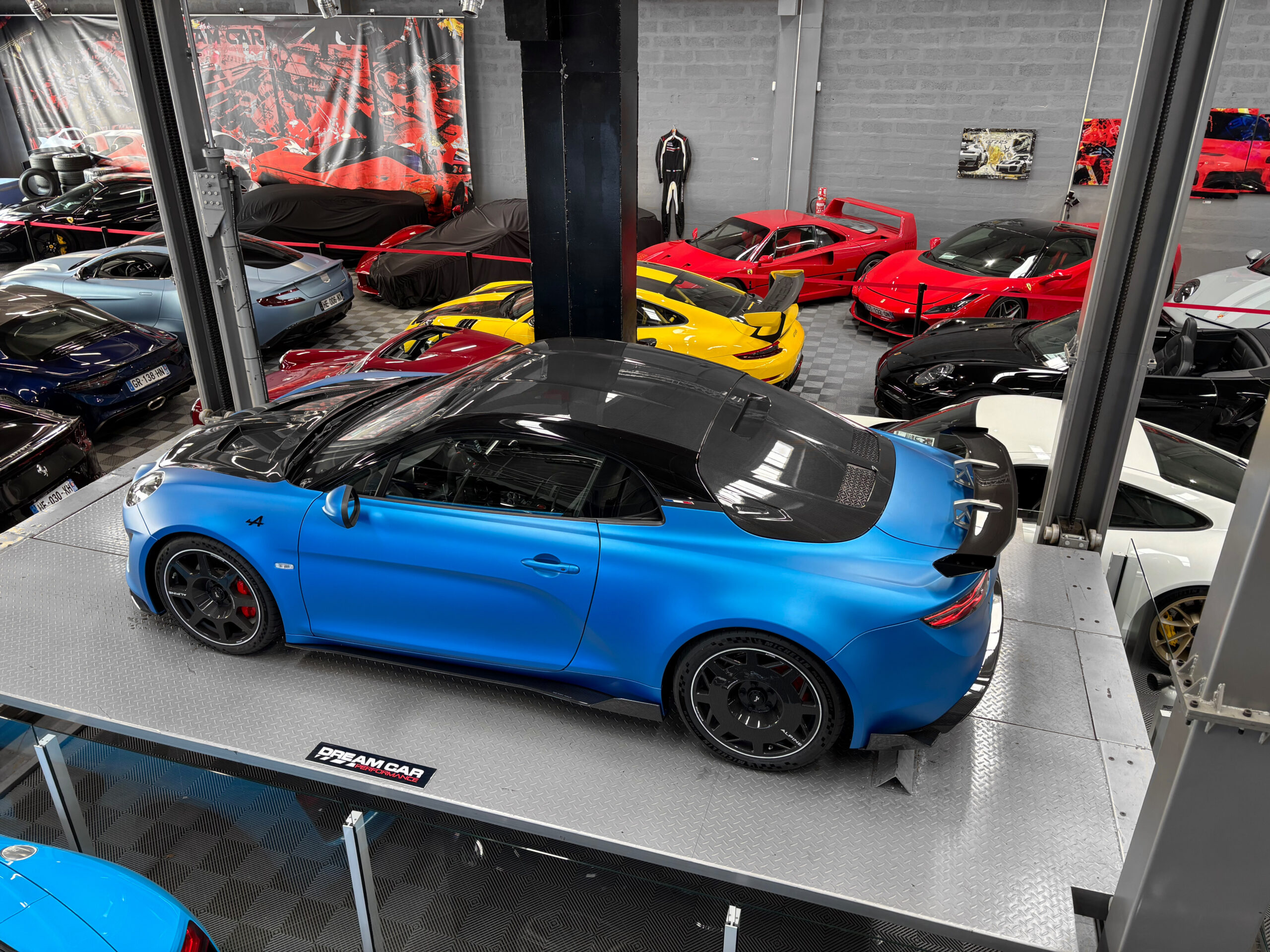 ALPINE A110 R – BLEU RACING mat – PPF – PREMIERE MAIN – Image 4