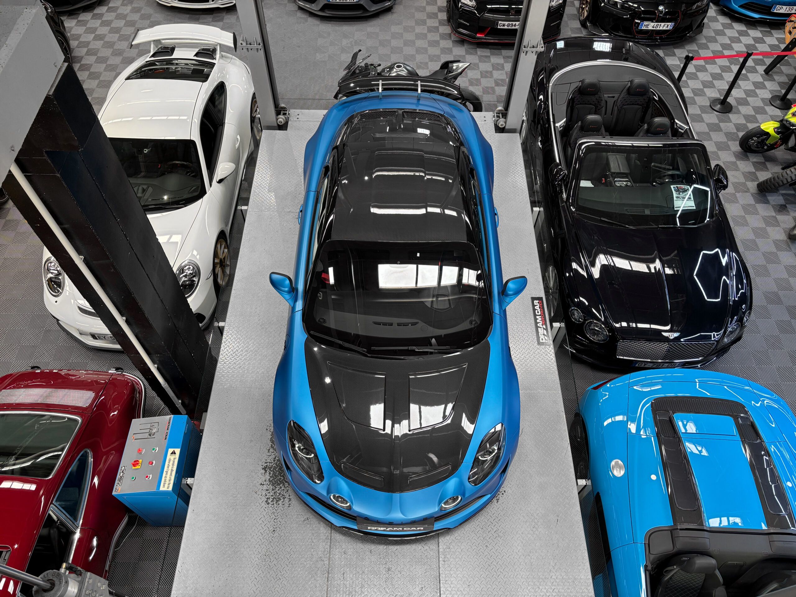 ALPINE A110 R – BLEU RACING mat – PPF – PREMIERE MAIN – Image 6