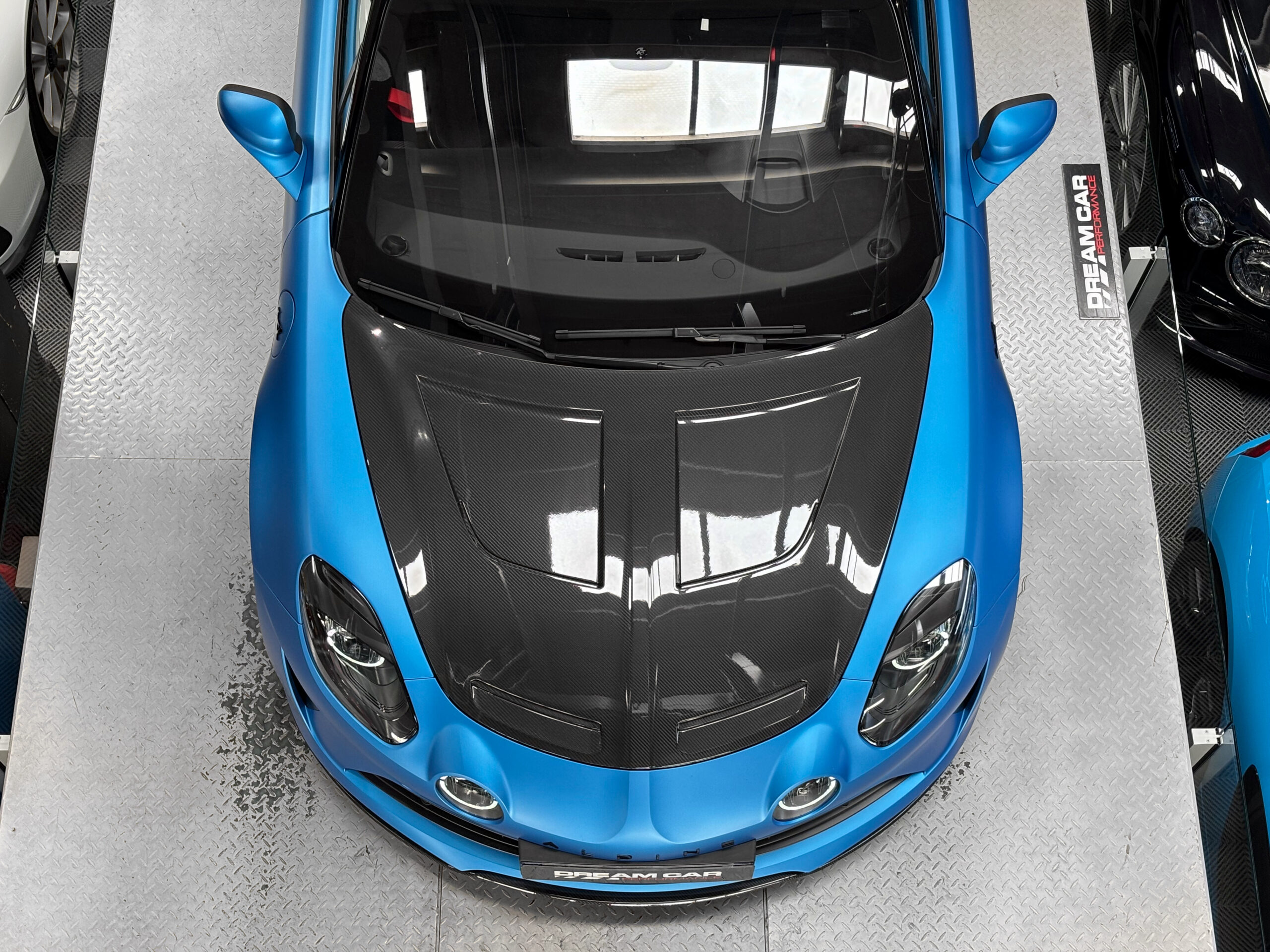 ALPINE A110 R – BLEU RACING mat – PPF – PREMIERE MAIN – Image 7