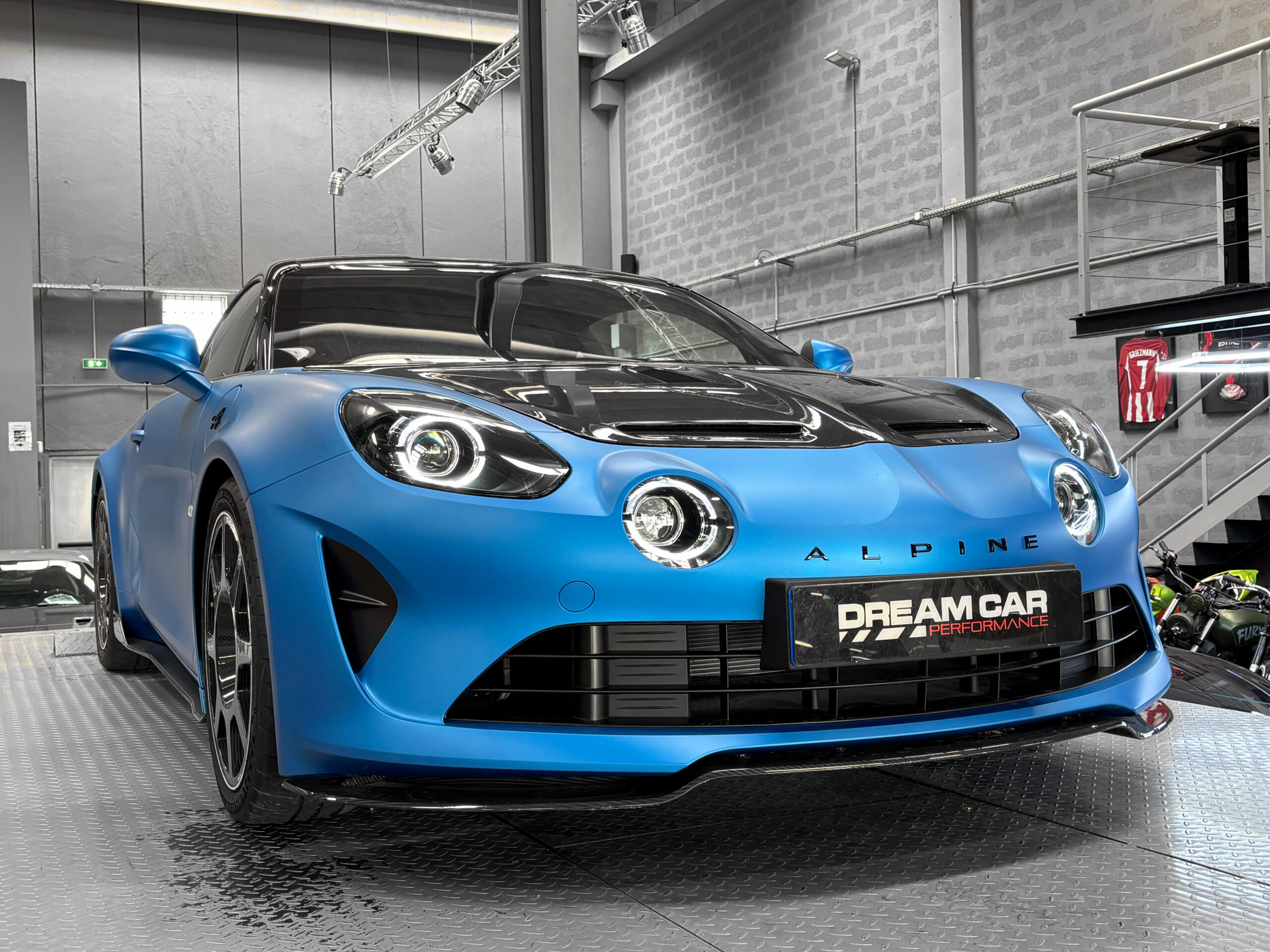 ALPINE A110 R – BLEU RACING mat – PPF – PREMIERE MAIN – Image 9