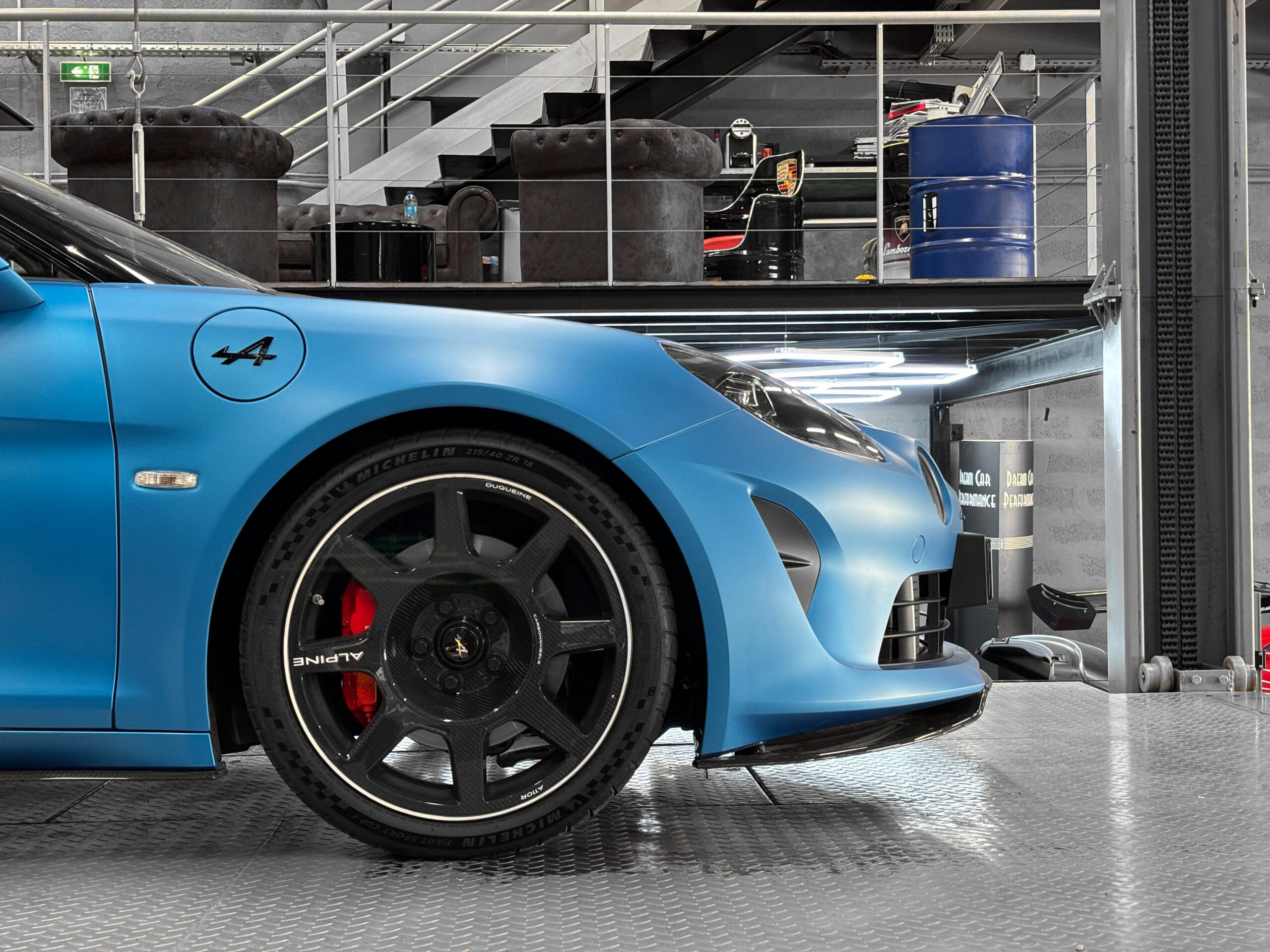 ALPINE A110 R – BLEU RACING mat – PPF – PREMIERE MAIN – Image 12