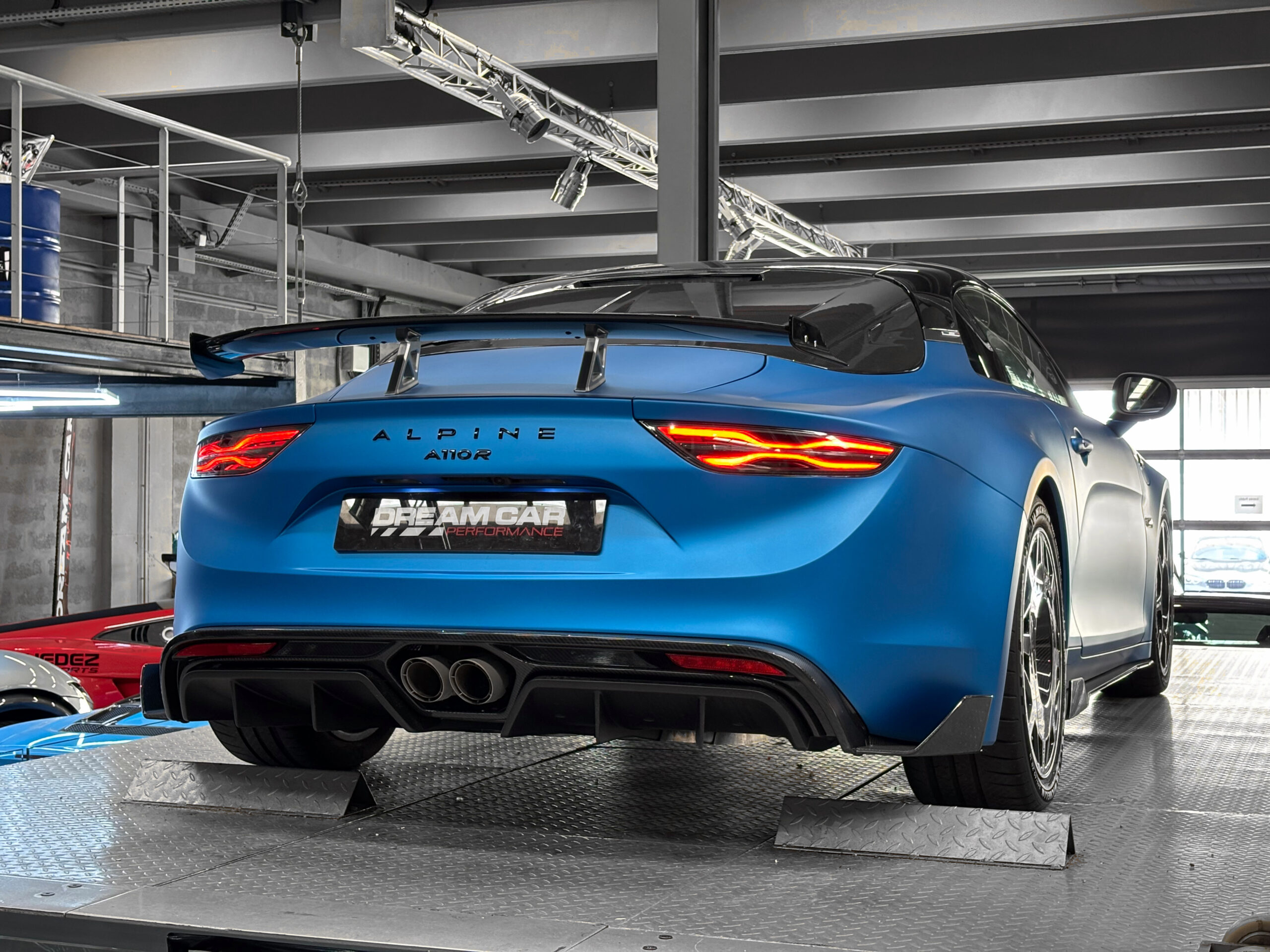 ALPINE A110 R – BLEU RACING mat – PPF – PREMIERE MAIN – Image 14