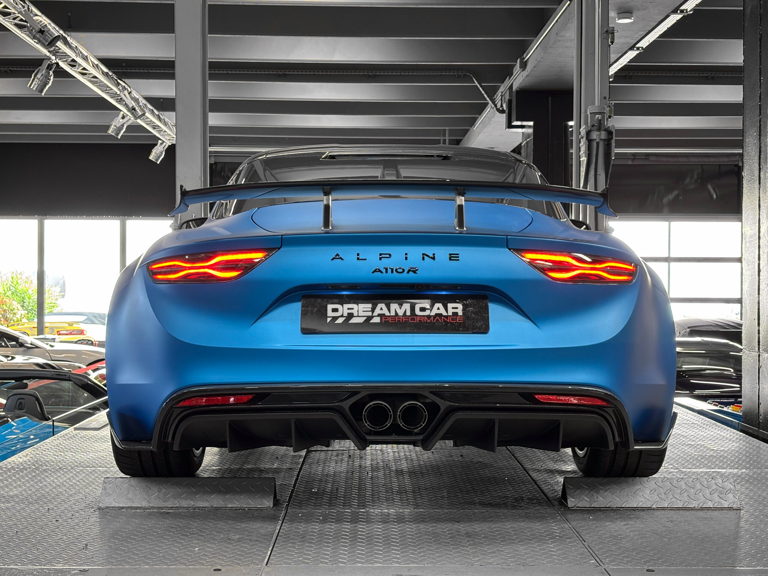 ALPINE A110 R – BLEU RACING mat – PPF – PREMIERE MAIN – Image 15