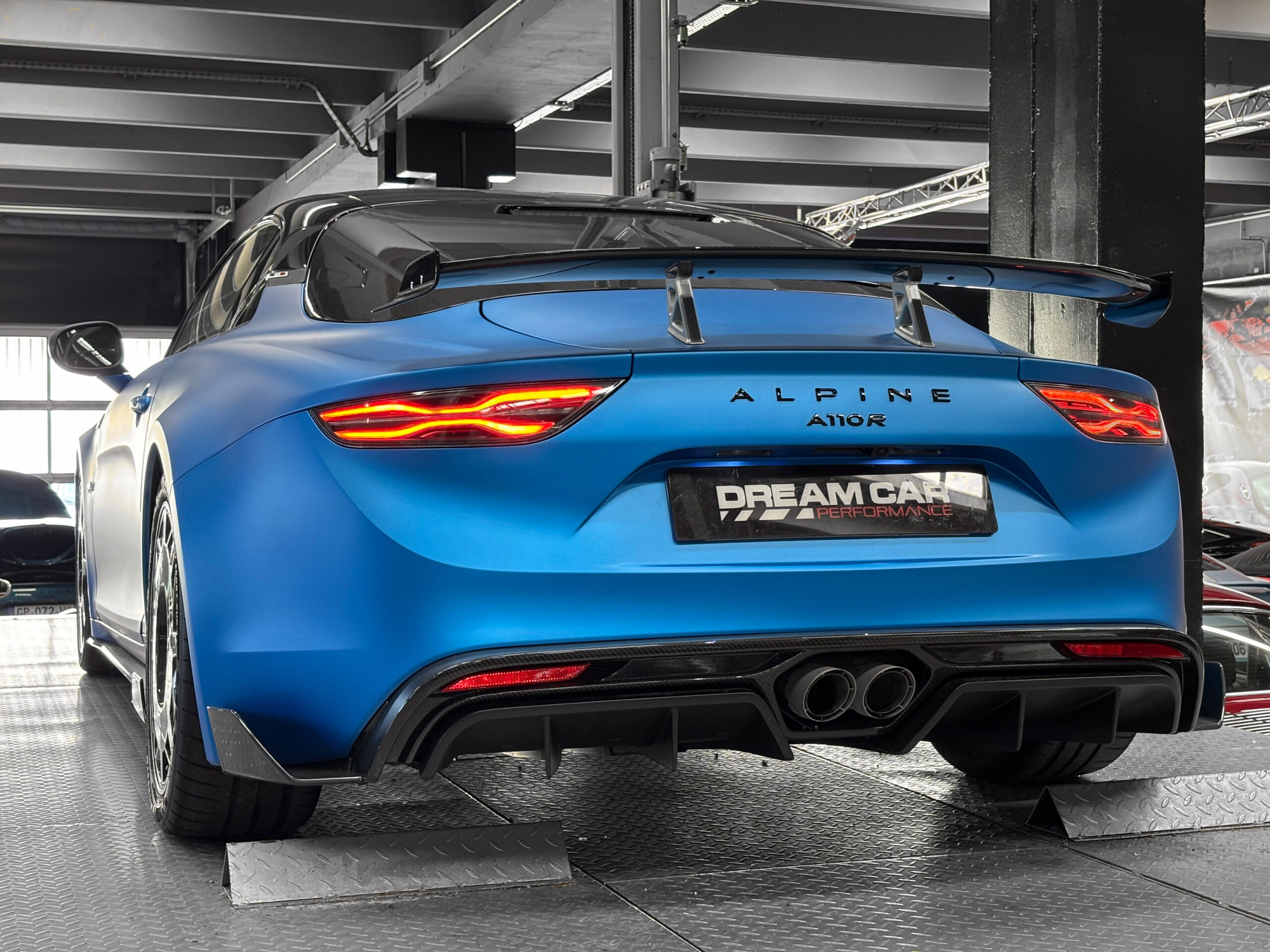 ALPINE A110 R – BLEU RACING mat – PPF – PREMIERE MAIN – Image 16