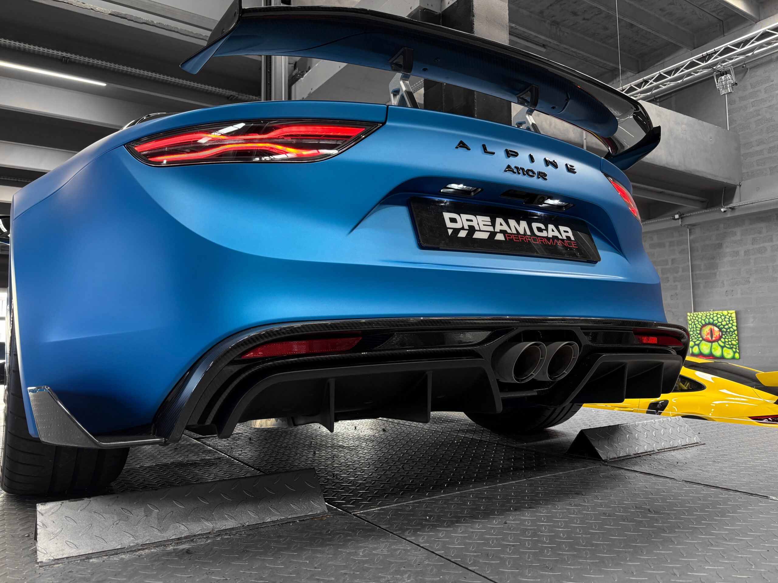 ALPINE A110 R – BLEU RACING mat – PPF – PREMIERE MAIN – Image 17