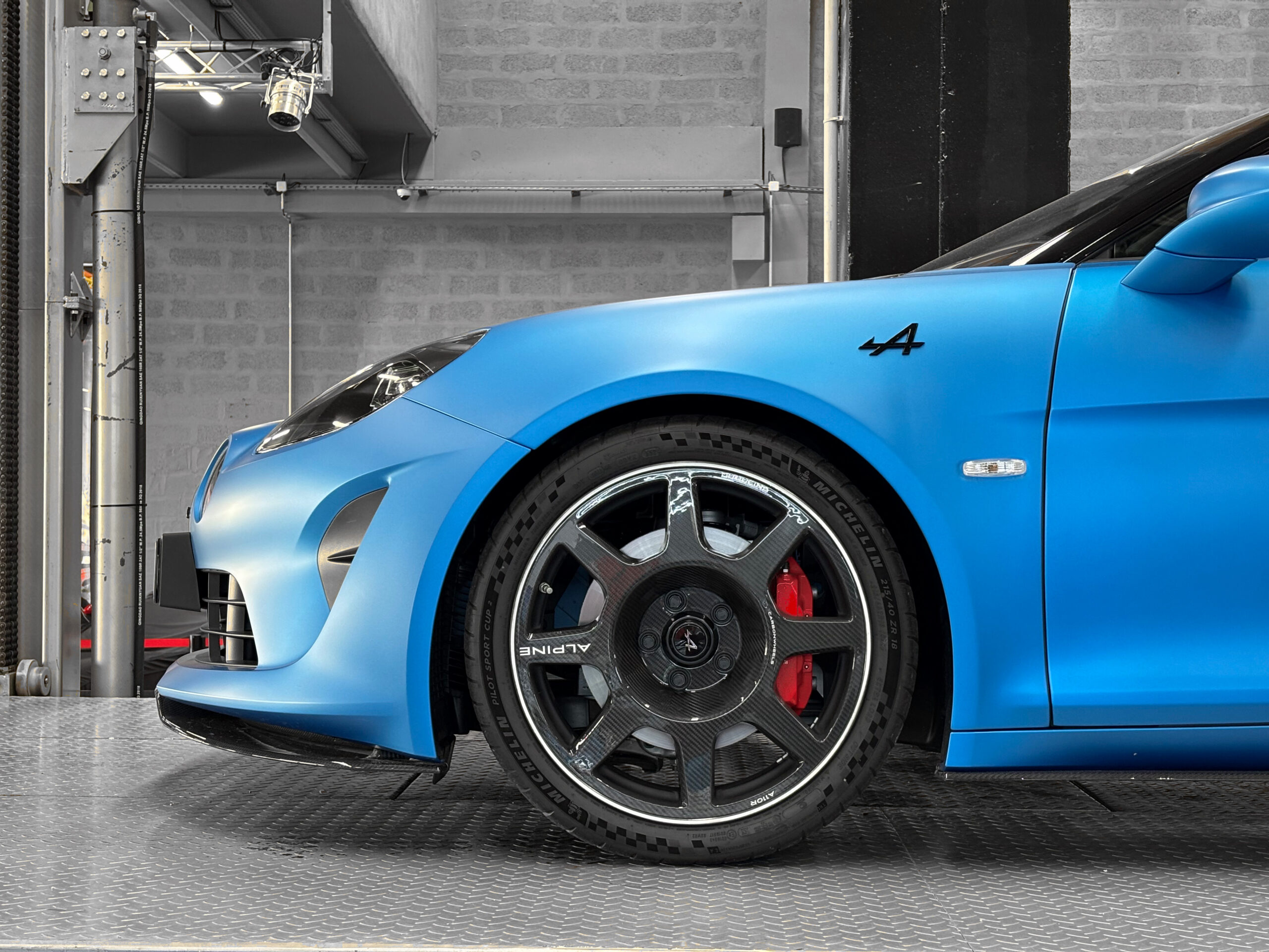 ALPINE A110 R – BLEU RACING mat – PPF – PREMIERE MAIN – Image 19