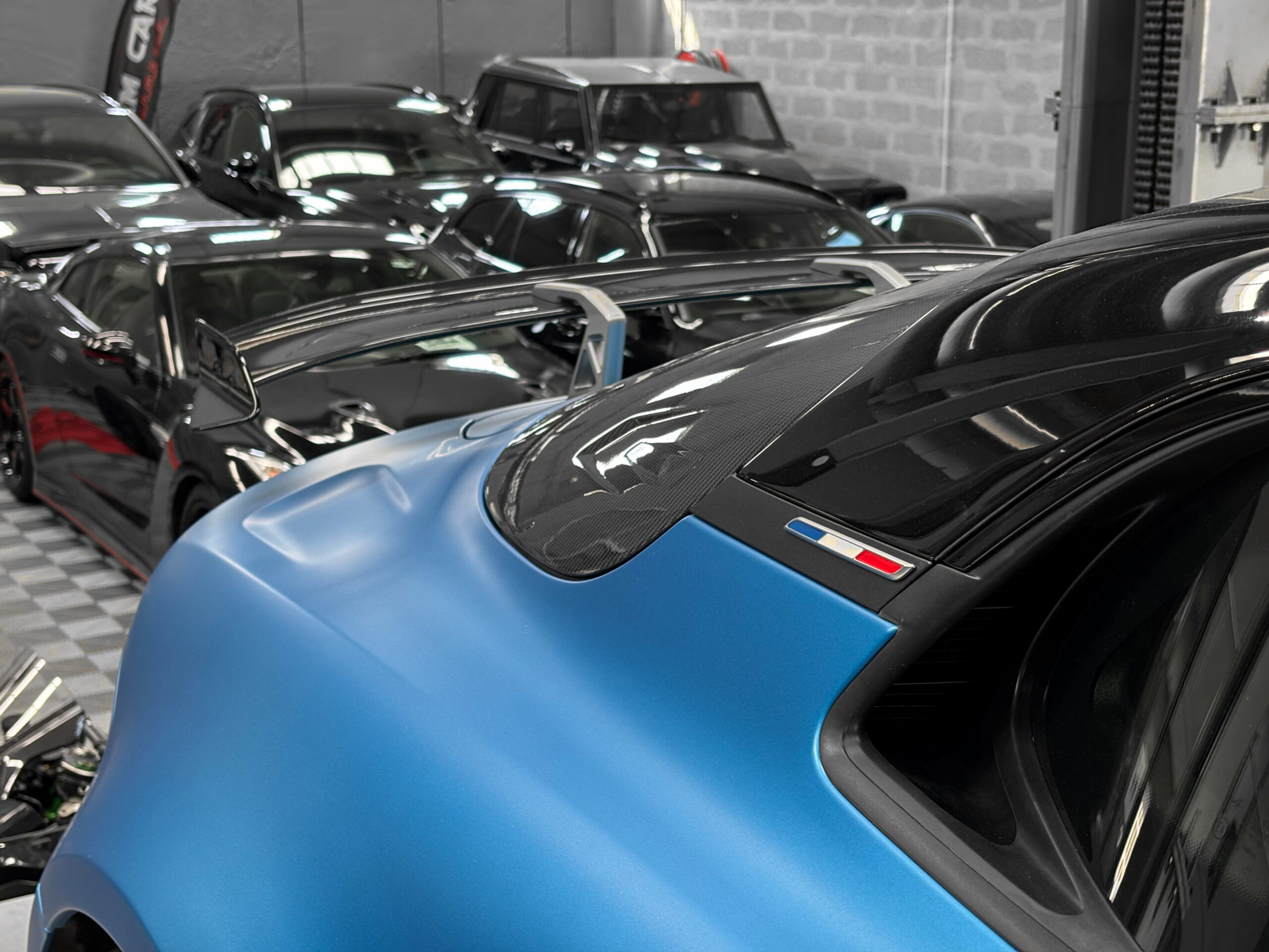 ALPINE A110 R – BLEU RACING mat – PPF – PREMIERE MAIN – Image 22