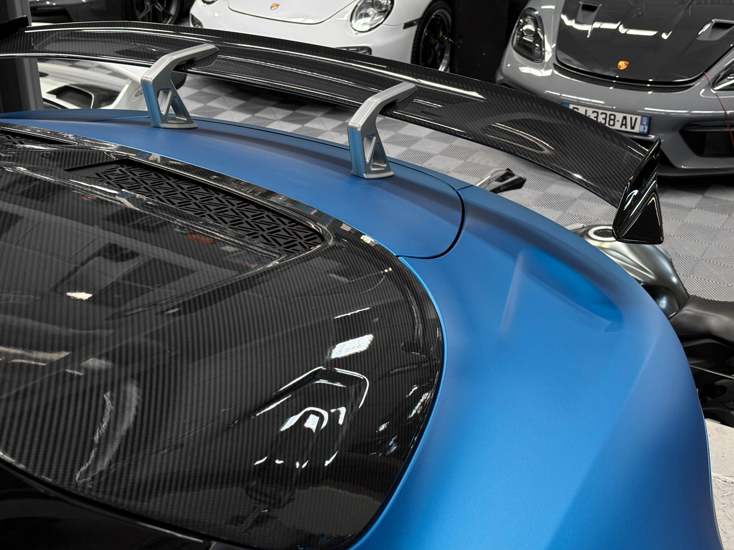 ALPINE A110 R – BLEU RACING mat – PPF – PREMIERE MAIN – Image 24