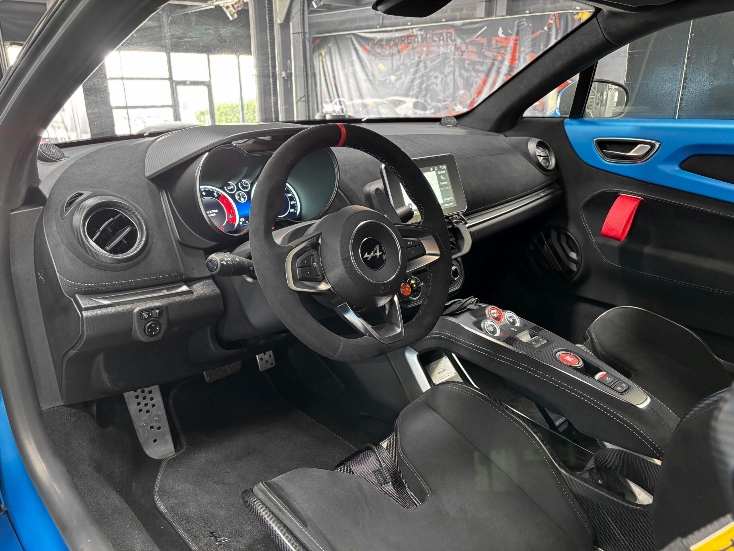ALPINE A110 R – BLEU RACING mat – PPF – PREMIERE MAIN – Image 28