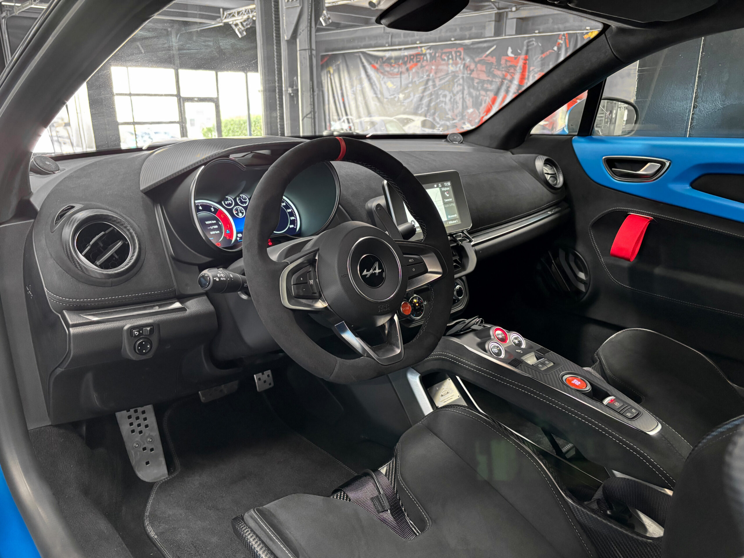ALPINE A110 R – BLEU RACING mat – PPF – PREMIERE MAIN – Image 29