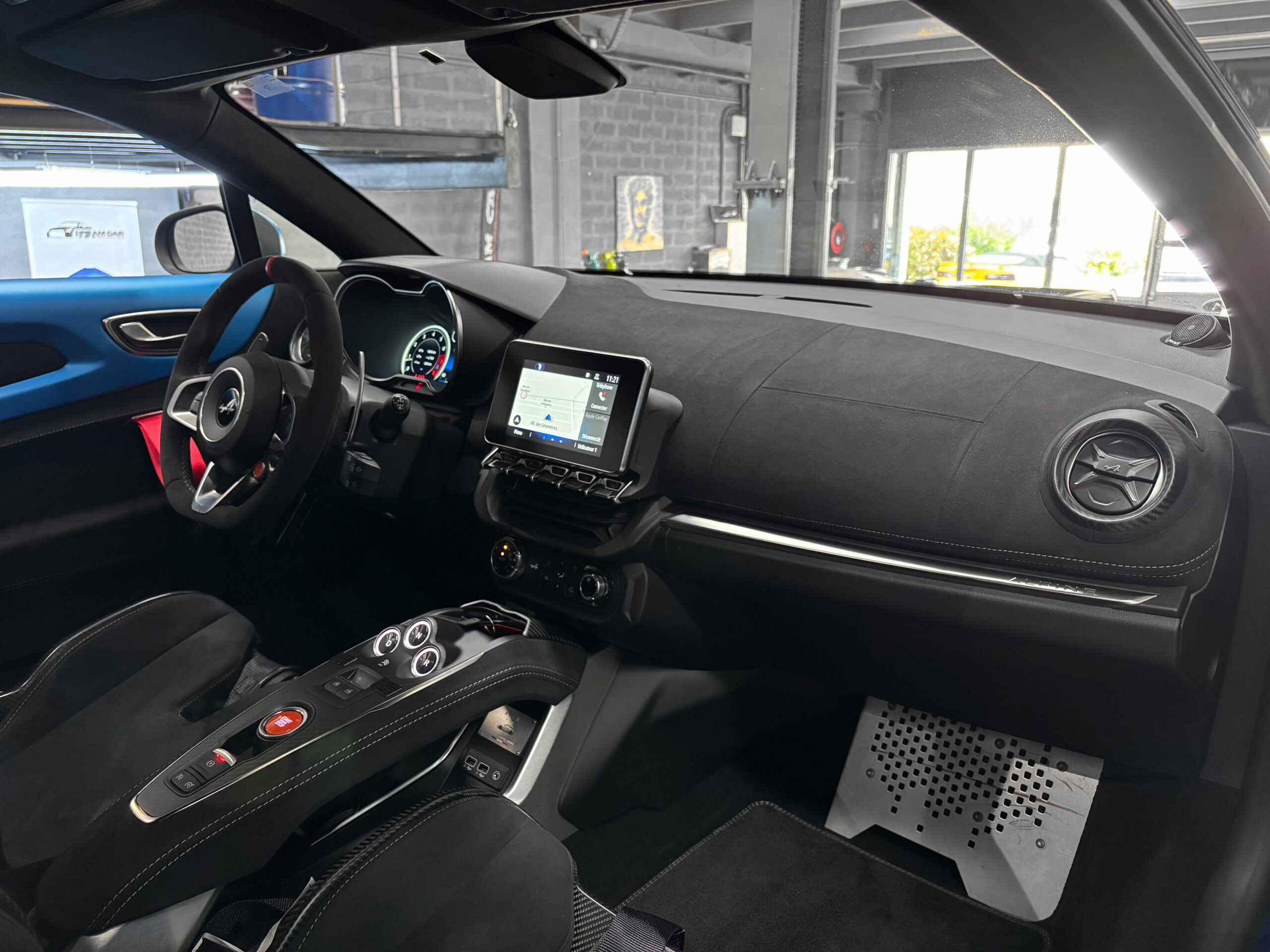 ALPINE A110 R – BLEU RACING mat – PPF – PREMIERE MAIN – Image 44