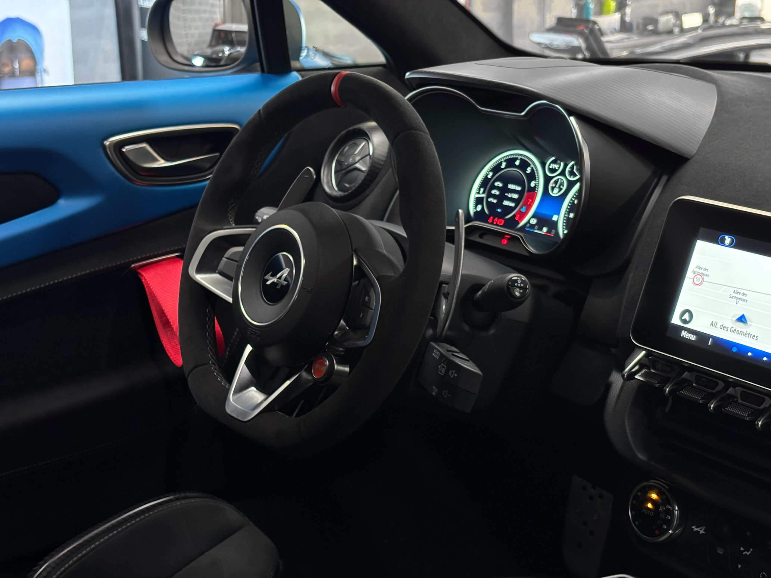 ALPINE A110 R – BLEU RACING mat – PPF – PREMIERE MAIN – Image 45