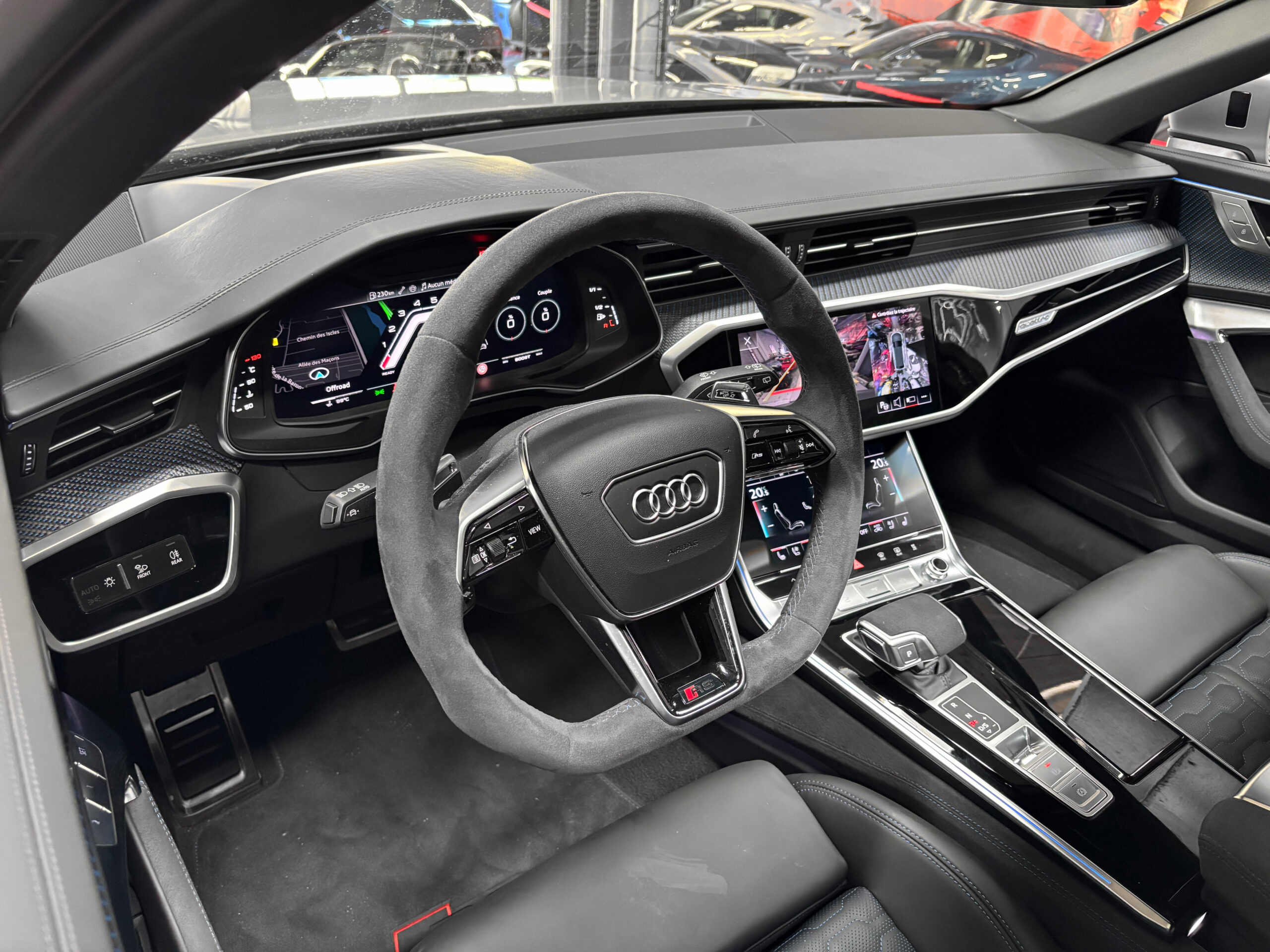 AUDI RS6 PERFORMANCE 630 ch – IMMAT FRANCAISE – BANG&OLUFSEN – CAMERA 360° – Image 44